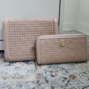 Tory Burch CrossBody and Wallet Set